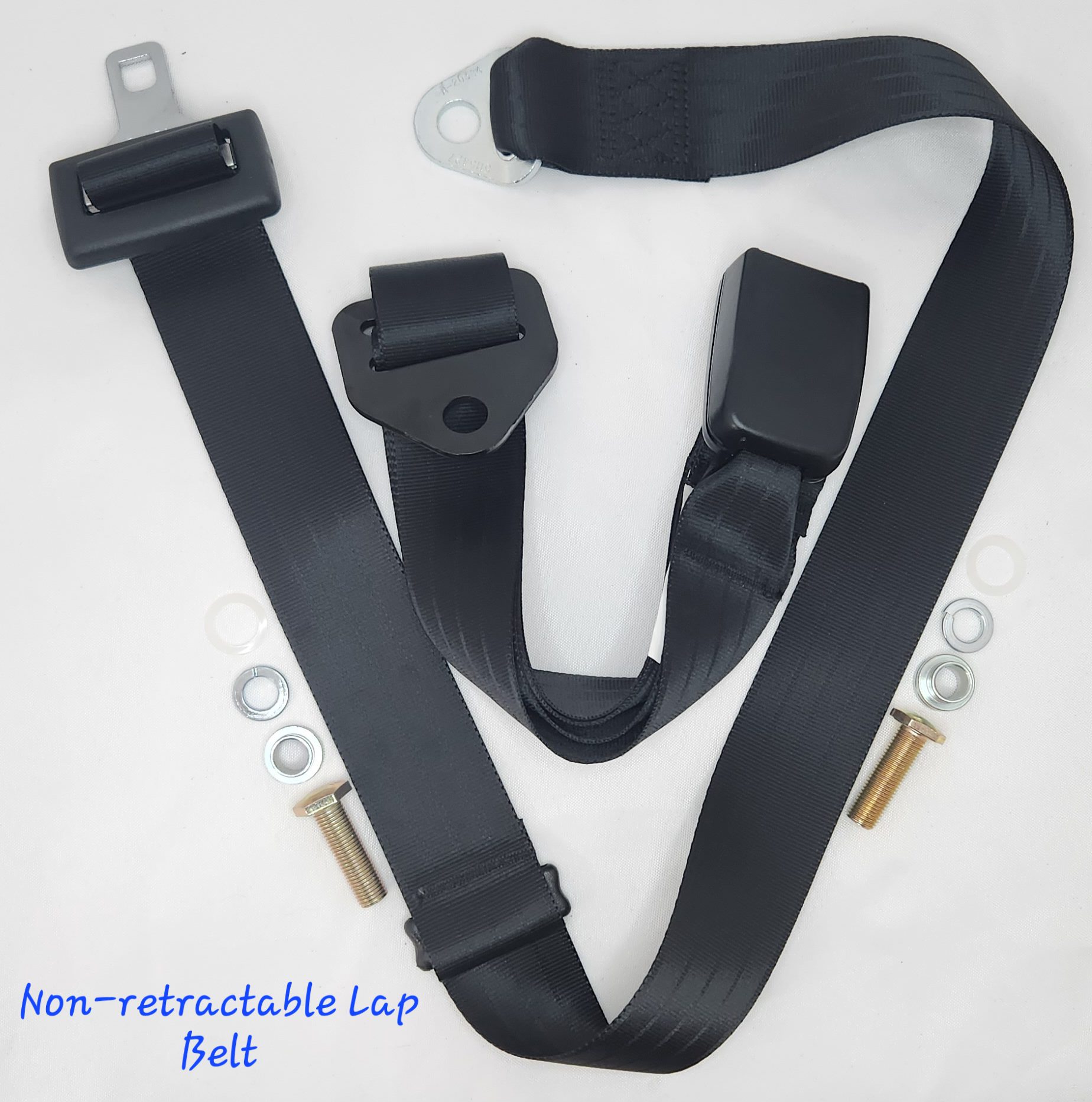 Buy Non Retractable Lap Belt online - Andy's Mod Plates & Accessories