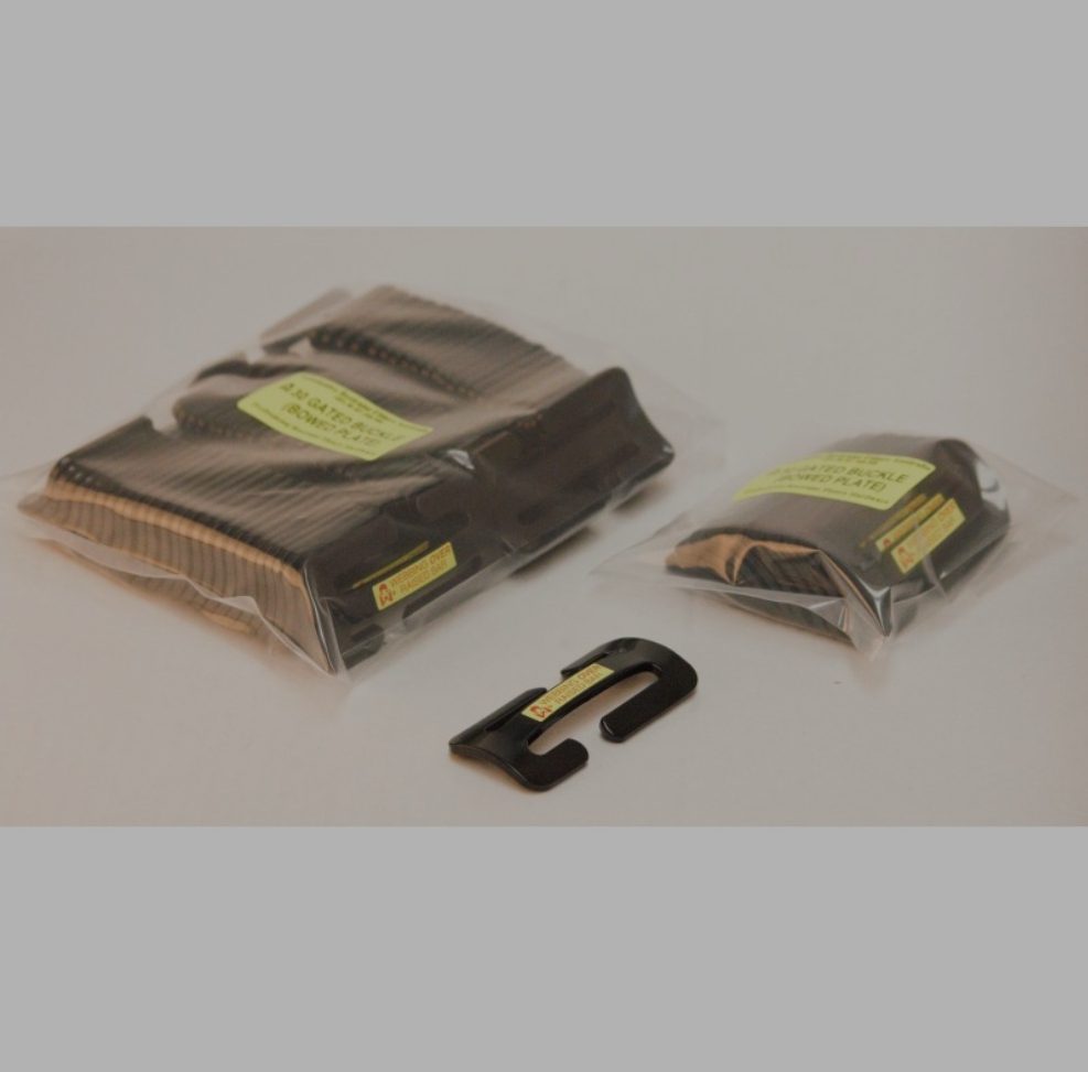 Buy #30 Gated Buckle Bowed Black online - Andy's Mod Plates & Accessories
