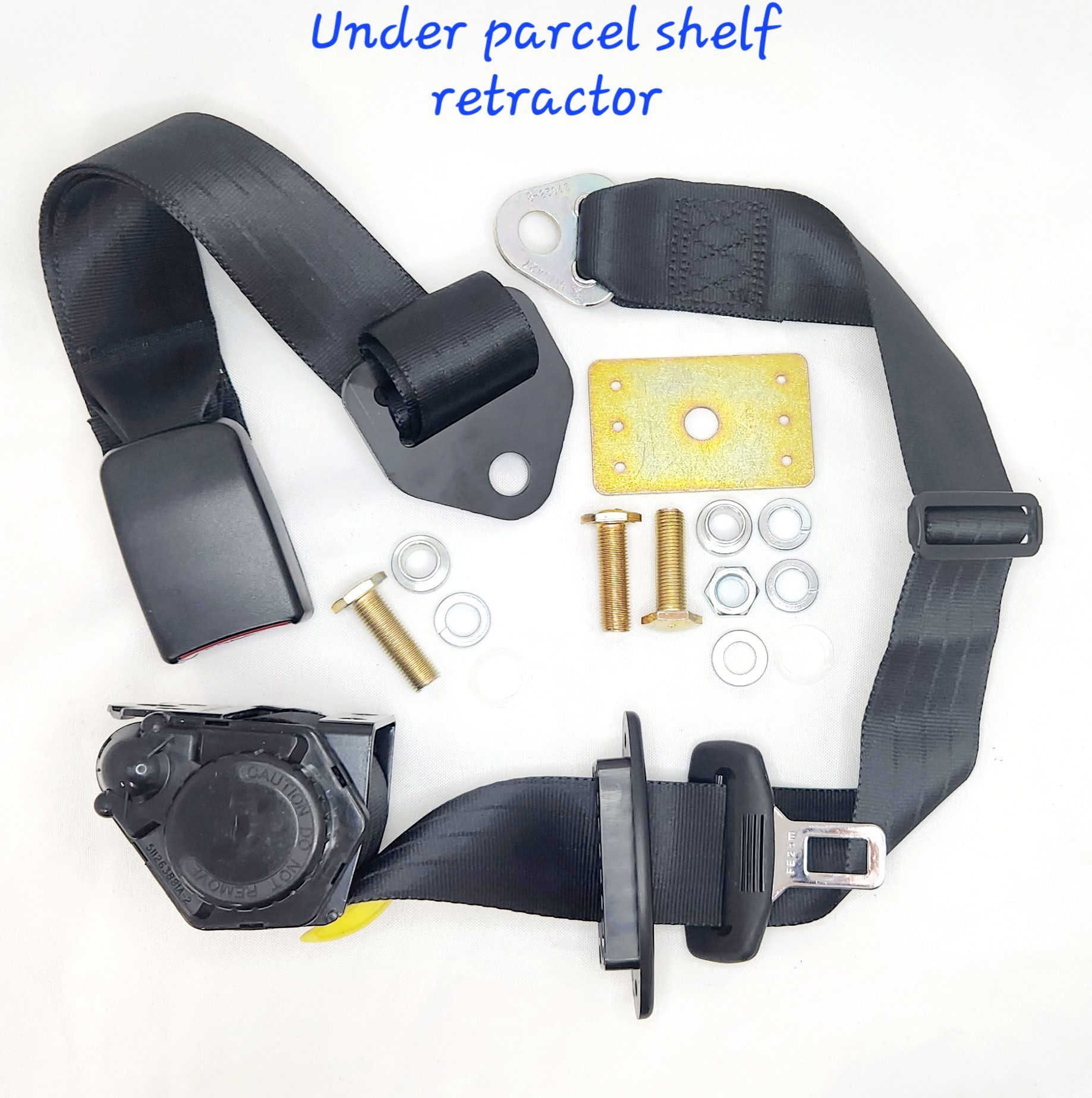 Buy 180/180 Under Parcel Shelf Retractor online - Andy's Mod Plates & Accessories