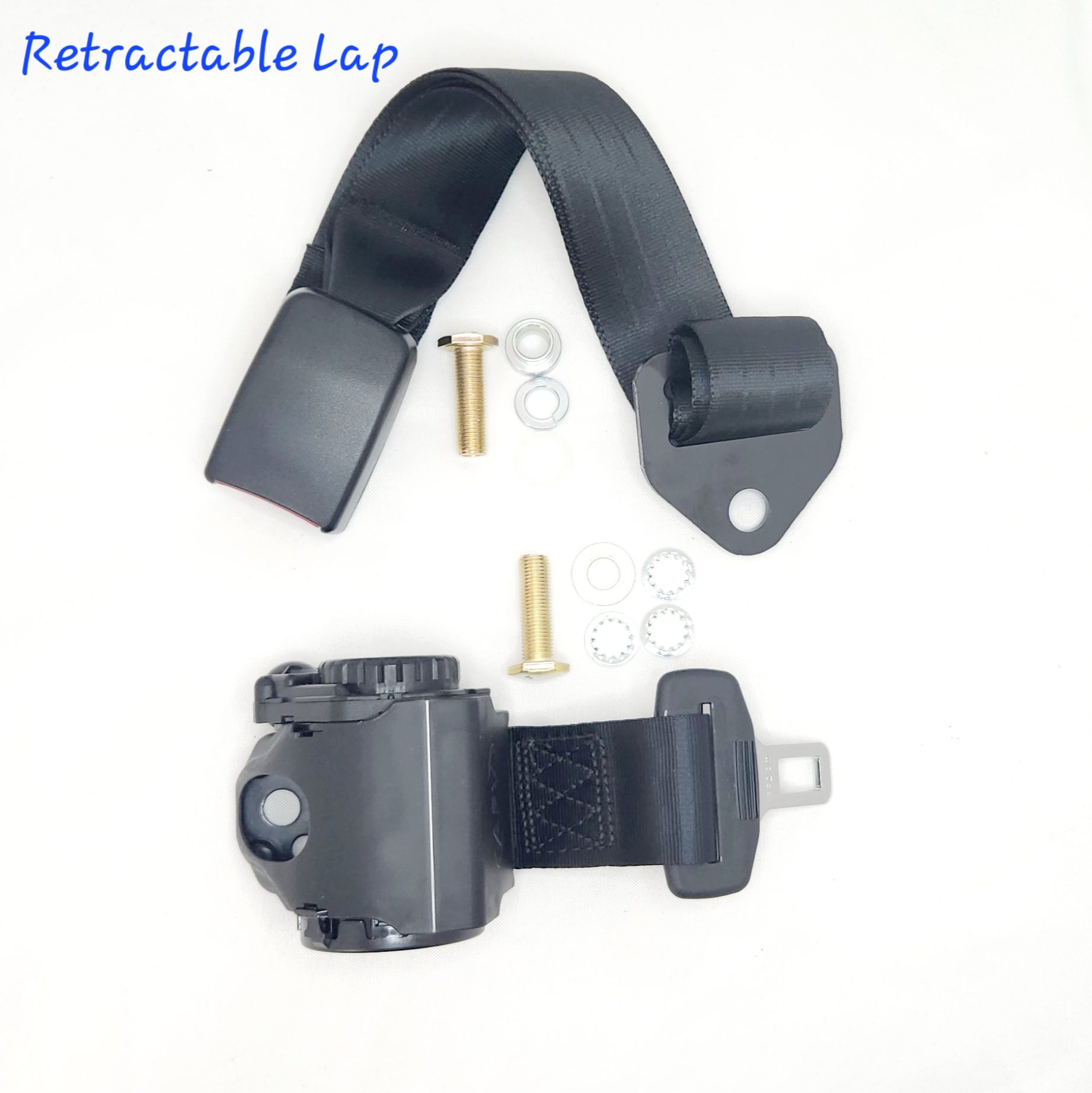 Buy 60/90 Retractable Lap Belt [Std 1.3mt] online - Andy's Mod Plates & Accessories